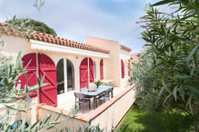 LAURIERS Splendide provencale Charming Villa with jacuzzi at 200m from beaches of Juan